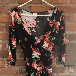 Wanna B Maxi Dress M Rayon